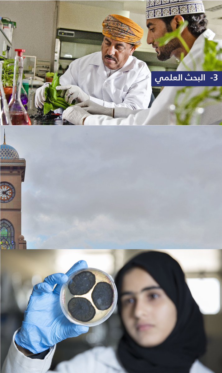 sultanqaboosuni's tweet photo. #استراتيجية_الجامعة | 

تسعى #جامعة_السلطان_قابوس من خلال استراتيجيتها إلى تعزيز مكانتها العلمية ودورها الريادي في التنمية وإثراء المعرفة.✨🔬

تعرّف على مجالات استراتيجية الجامعة 🔻 https://t.co/Vk7yOc5z9g