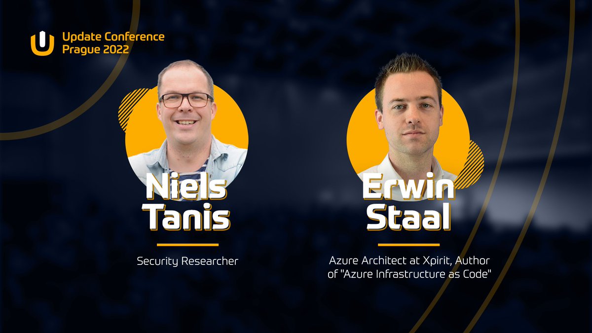 🗝️ Security, security, security… Come join us on a talk about security provided by WebAssembly with <a href="/nielstanis/">Niels Tanis</a>, or learn about network-level security features in Azure PaaS services by <a href="/erwin_staal/">Erwin Staal</a>.

👉 updateconference.net/en 

#UpdateConference #UpdateConferencePrague #dotnet