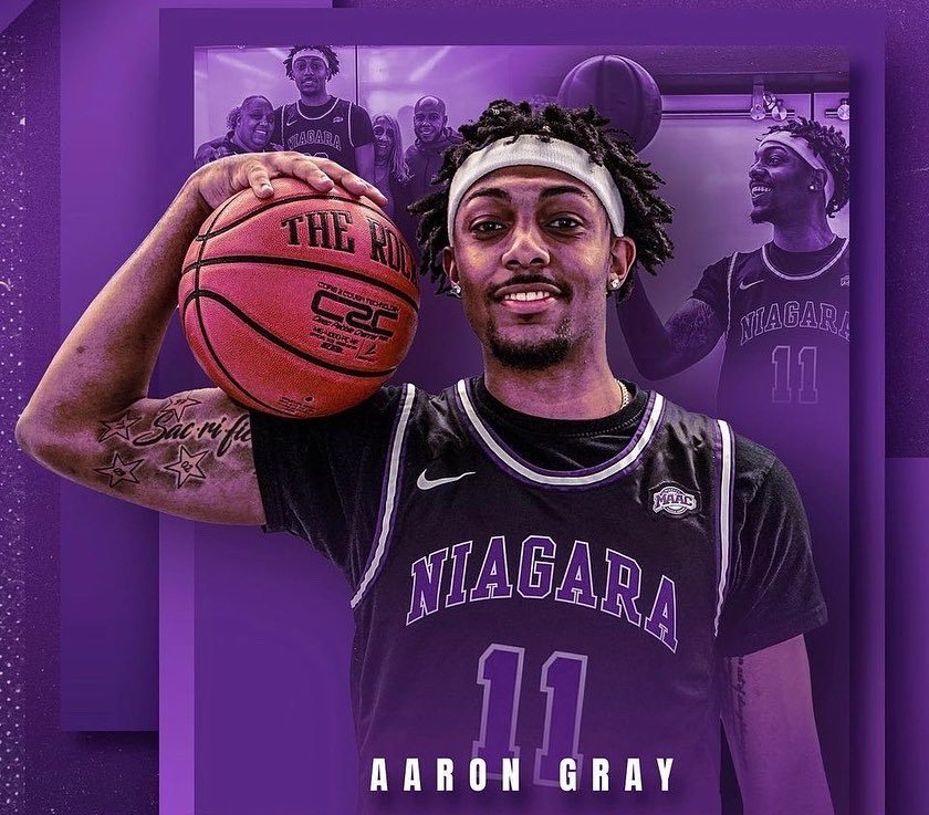 ExpressionsBall's tweet photo. Big season ahead for alum &amp; @NiagaraMBB student athlete Aaron Gray @a_gray0 Head down work hard, head up produce. Represent! We will be tapping in!
#MAAC https://t.co/UbfMyIil7L