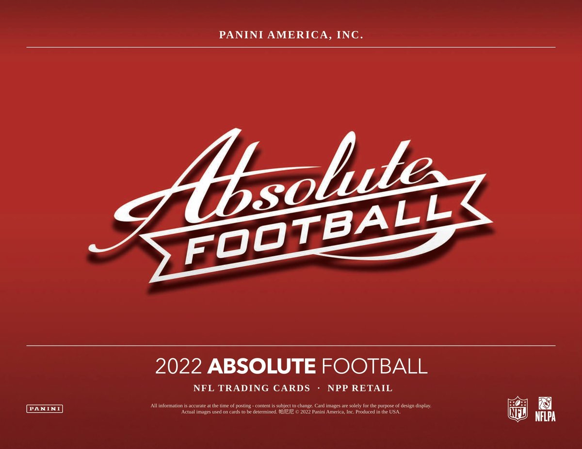 MintHeadquarter's tweet photo. 2022年11月発売予定🏈NFL 2022 PANINI ABSOLUTE FOOTBALL BLASTER【製品情報】 | Trading Card Journal https://t.co/WjR8pGWGl2
#PANINI 社 #NFL 公式 #アメフトカード の人気ブランド「アブソリュート」2022年ブラスター版!#paniniabsolute #アメフト #footballcards #トレカ https://t.co/867lVYf0jX