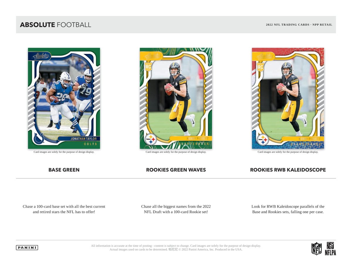 MintHeadquarter's tweet photo. 2022年11月発売予定🏈NFL 2022 PANINI ABSOLUTE FOOTBALL BLASTER【製品情報】 | Trading Card Journal https://t.co/WjR8pGWGl2
#PANINI 社 #NFL 公式 #アメフトカード の人気ブランド「アブソリュート」2022年ブラスター版!#paniniabsolute #アメフト #footballcards #トレカ https://t.co/867lVYf0jX