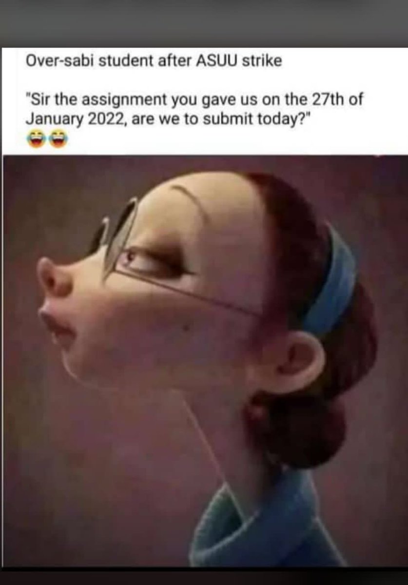 Masterium1's tweet photo. #AsuuStrikeUpdates
#ASUU
#ASUUstrike
#Asuuwhy https://t.co/p2XFPQczMq