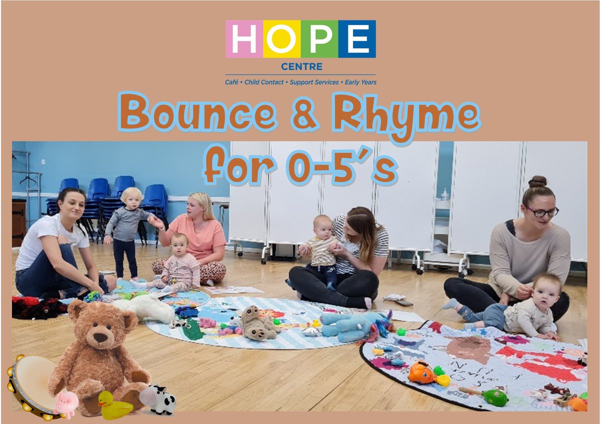hopecentre15's tweet photo. ARE YOU JOINING US THIS WEEK?
This friendly and welcoming group is open to all parents and carers of under 5's and runs every Friday 10.30-12 in BROMYARD PUBLIC HALL.
Join us every week for fun, rhyme and songs.
@TNLComFund
@_TalkCommunity
#activitiesforbabies
#dadswelcome https://t.co/Od5A2CP7wE