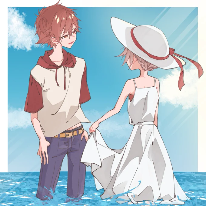 海と太陽 キミと僕 