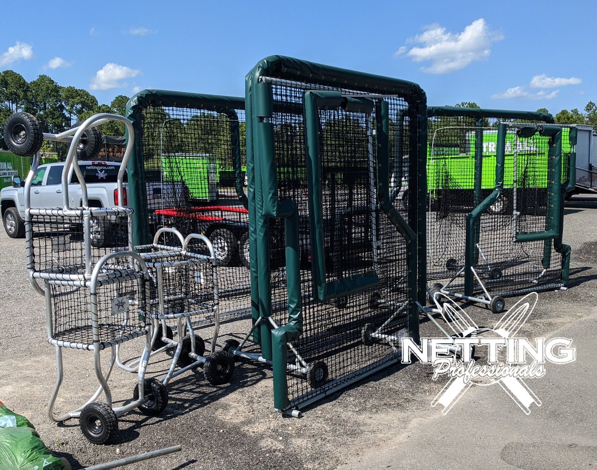 NettingPros's tweet photo. 🥎 #FastpitchFridays 🥎
Are your #Softball #Facilities 🏟️ or BP Equipment in need of an upgrade?
Check out our #BPScreens #PocketScreens #FullProtectors #BallCarts & more...
#NettingPros #NettingProsChat https://t.co/6T7Mdrm3UM