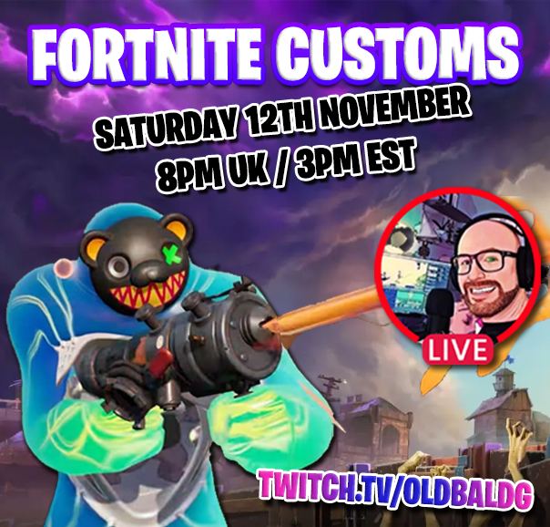 supontwitch's tweet photo. It's 🔒 locked in for the 12th November 🙌 - Join the #TeamOBG Community as we run @FortniteGame customs

Last time we laughed, spectated some awesome gameplay &amp; the favourite mode was 'Chaos Drop' - so come into the discord to get involved

https://t.co/RI1sbjHFTG https://t.co/ac1ReU5Q1r