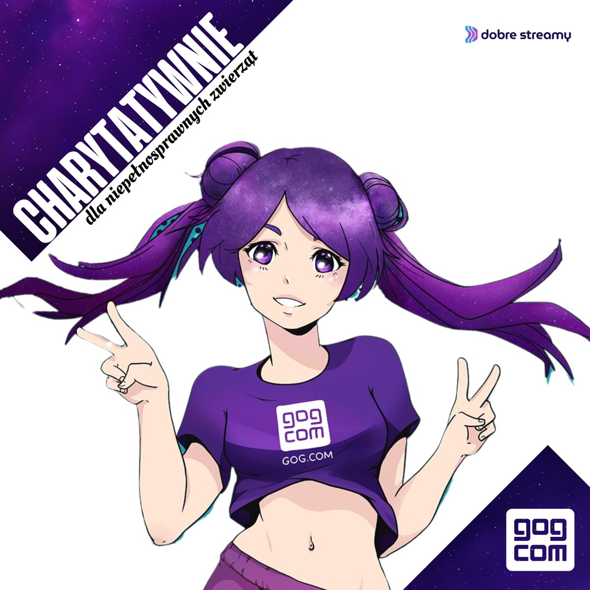 DobreStreamy's tweet photo. Już dziś o 15:30 rusza finałowy weekend naszej akcji charytatywnej - jednym z głównym partnerów akcji jest @GOGcom, dzięki któremu możemy Wam rozdać mnóstwo niesamowitych gier!

Wbij na https://t.co/WtVo4F5Cf3 od dziś o 15:30 do niedzieli do 23:00 i zgarniaj kody! https://t.co/XmWulsEfGX