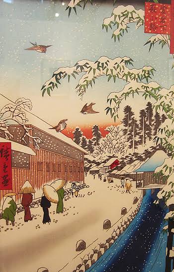 오늘 오사카 하늘 마사니 우키요에