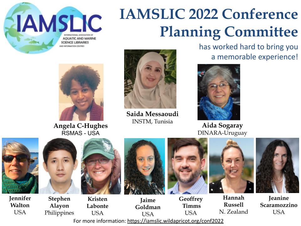 messaoudi_saida's tweet photo. The Planning Committee of #iamslic2022 is excited to invite you to join us for IAMSLIC’s first HYBRID conference "From Streams to Oceans"🌊to be held in 🇺🇾Uruguay 18-21 Oct (with a pre-conference on 17 Oct) &amp; virtually to remote participants💻Register NOW https://t.co/ueohfJDa2k https://t.co/rTmhOBwKbb