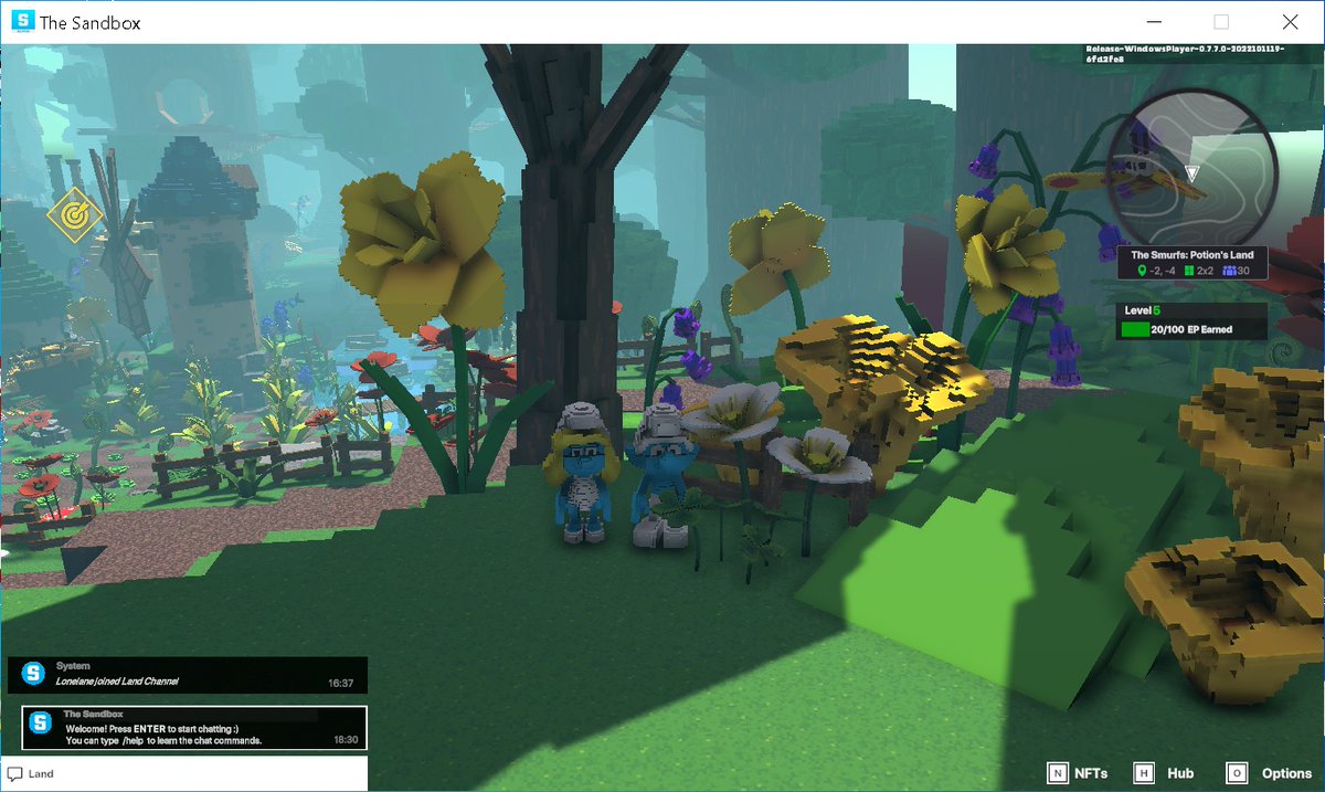 LONGME8's tweet photo. @TheSandboxGame I just participated in The Smurfs Giveaway for a chance to win a Season 3 Alpha Pass! Check out my screenshot below! 👇 https://t.co/4i6cBsLQyK
