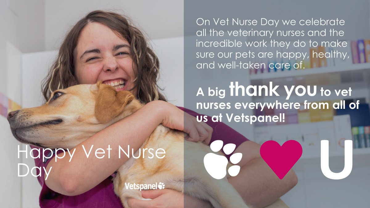 Vetspanel's tweet photo. Today we celebrate Vet Nurse Day 2022!

Please join us in thanking these highly skilled members of the veterinary team who look after our pets with care and empathy every single day.

#VetNurseDay https://t.co/qp39BsxlgK