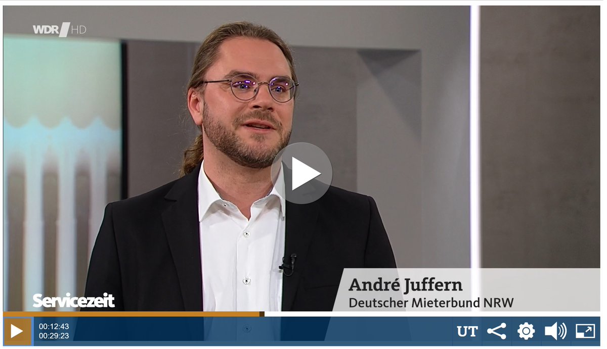 Mieterbund_NRW's tweet photo. In der @WDR #Servicezeit spricht Mieterbund NRW-Geschäftsführer Juffern ab Min. 7:30 über die 5 häufigsten Fehler in Nebenkostenabrechnungen.
https://t.co/vJJuOkrJit https://t.co/owcLnr4yys