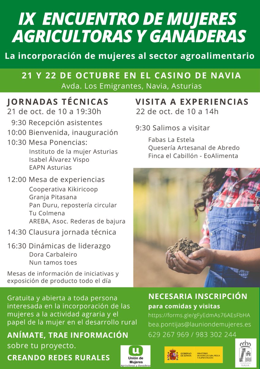 PromielA's tweet image. Compartimos cita‼
Jimena González, veterinaria de Promiel Asturias  y Andrea González de @mieltucolmena participan en el IX Encuentro de Mujeres Agricultoras y Ganaderas en Navia, hablando de #apicultura🐝 #miel #mujeres y muchas cosas más🍯💛
@uniondeuniones #somosapicultoras