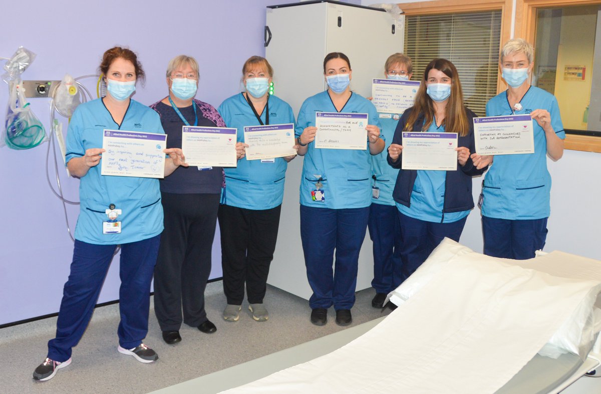 JubileeHospital's tweet photo. #AHPsDay2022
Radiographers are part of a multi-disciplinary team (MDT). As part of your clinical care, there is a 95% chance you will meet a radiographer during your pathway, sometimes more than once!
#TeamJubilee https://t.co/3s5g7cUoIa
