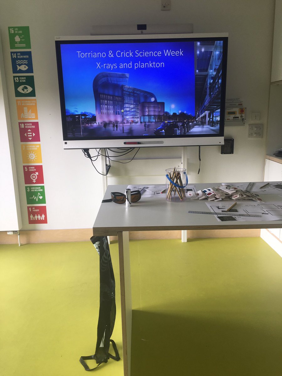 PearsonFarr's tweet photo. X-rays and plankton! So much fun exploring microscopes and live plankton @TorrianoJuniorS and @BrecknockSchool with @martinjones78 @DLumkwana @EM_STP https://t.co/5SWDa4614r