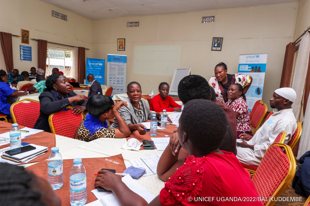 UNICEF Uganda on Twitter "The purpose of these trainings in 📌Mityana