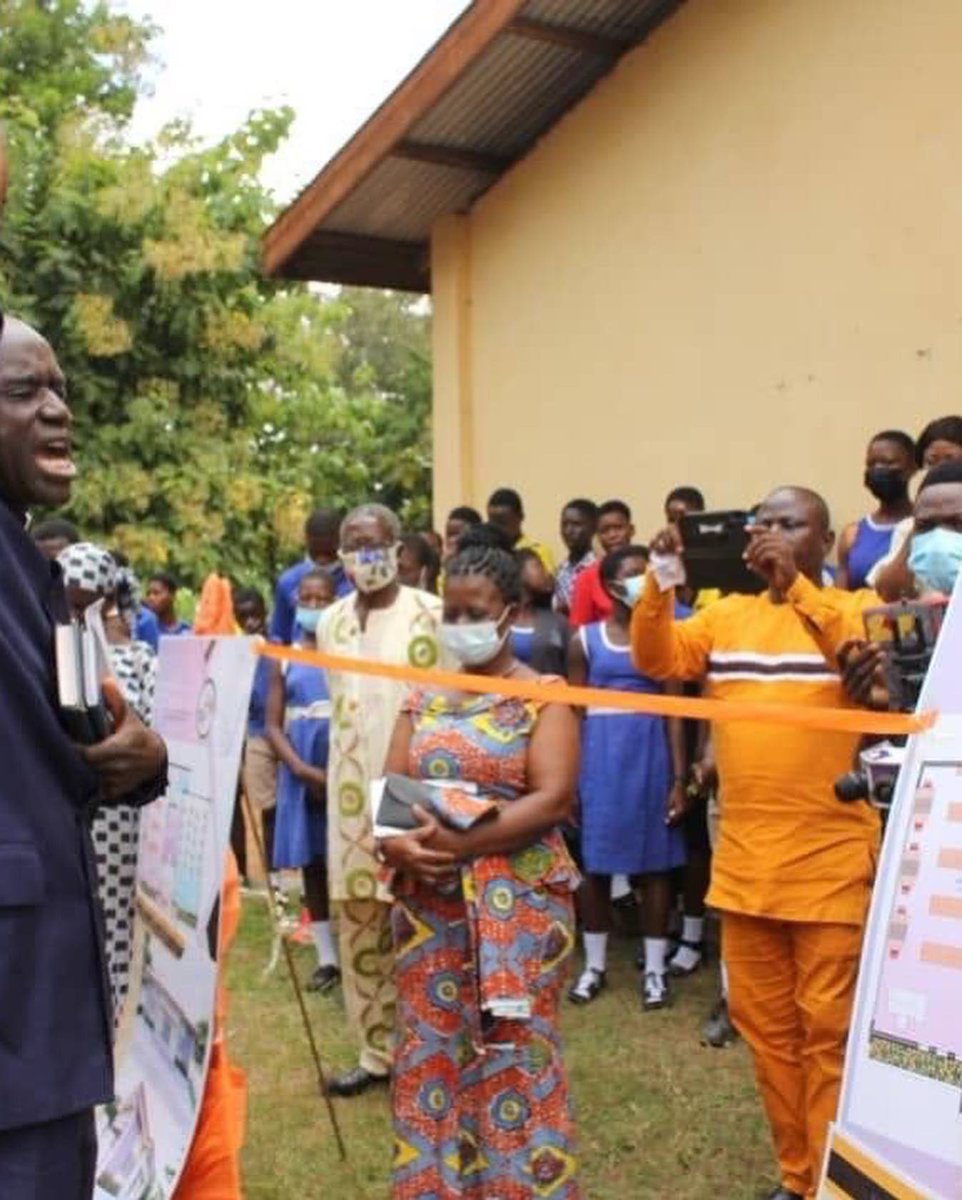 CLICKfqe's tweet photo. Launching of CLICKfqe Foundation and sod-cutting for its first project at Atwima Takyiman Presby JHS on 15 July, 2021, under the chairmanship of Nana Antwi-Agyei Brempong III, Atwimahene. https://t.co/lMzmULLX5z