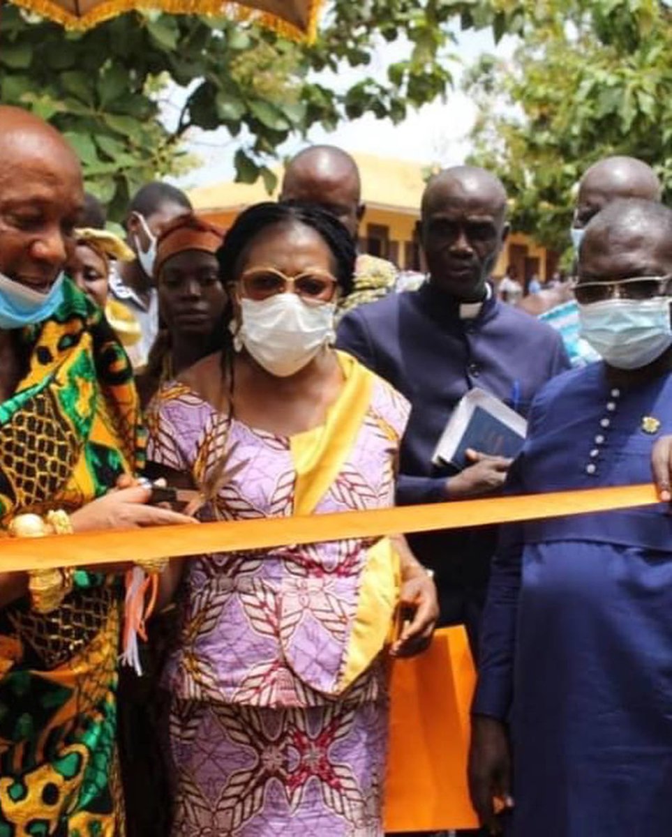 CLICKfqe's tweet photo. Launching of CLICKfqe Foundation and sod-cutting for its first project at Atwima Takyiman Presby JHS on 15 July, 2021, under the chairmanship of Nana Antwi-Agyei Brempong III, Atwimahene. https://t.co/lMzmULLX5z