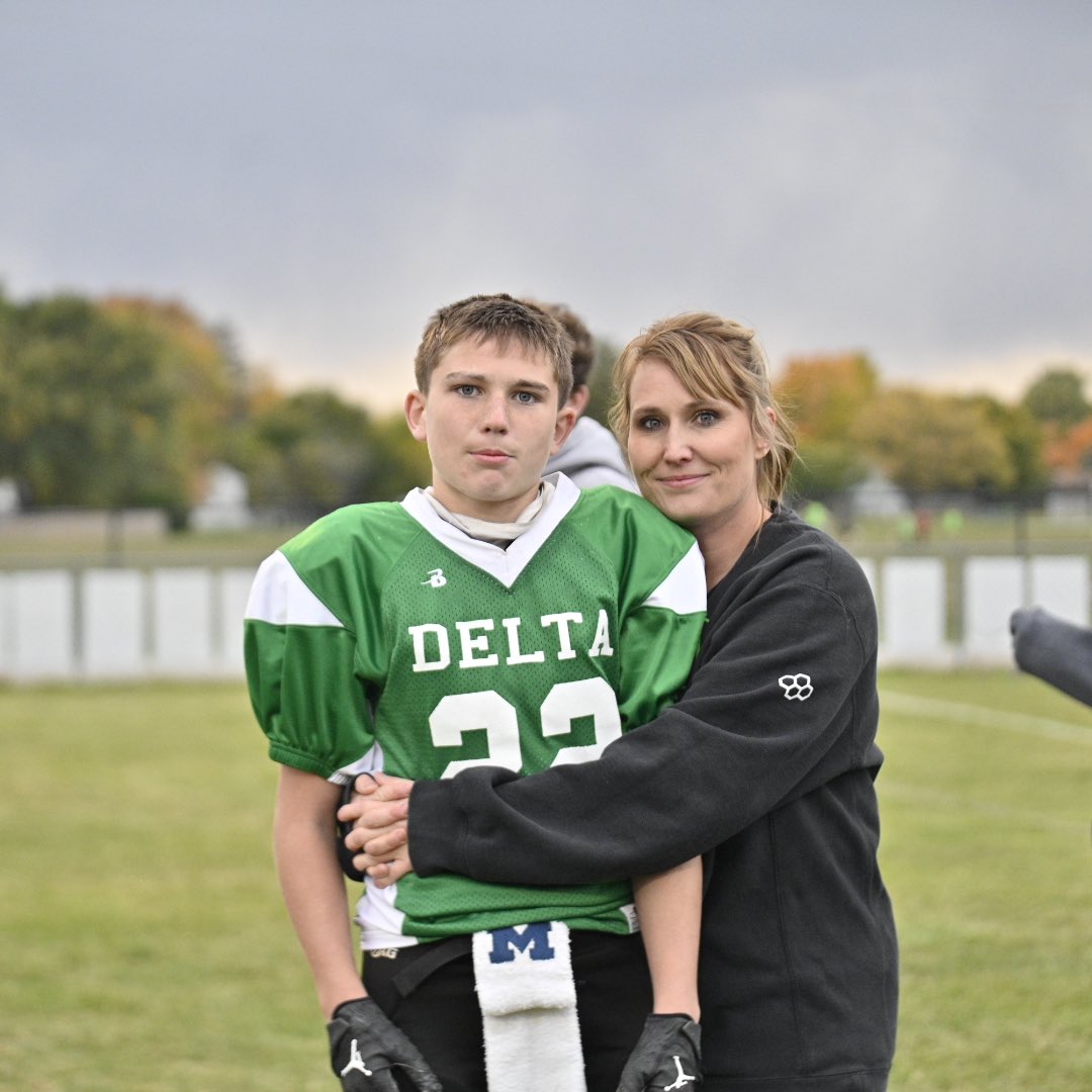 Delta’s 7th Grade Football team finished their 2022 season undefeated, earning a League Championship. Super proud of these boys and of course my own #22.