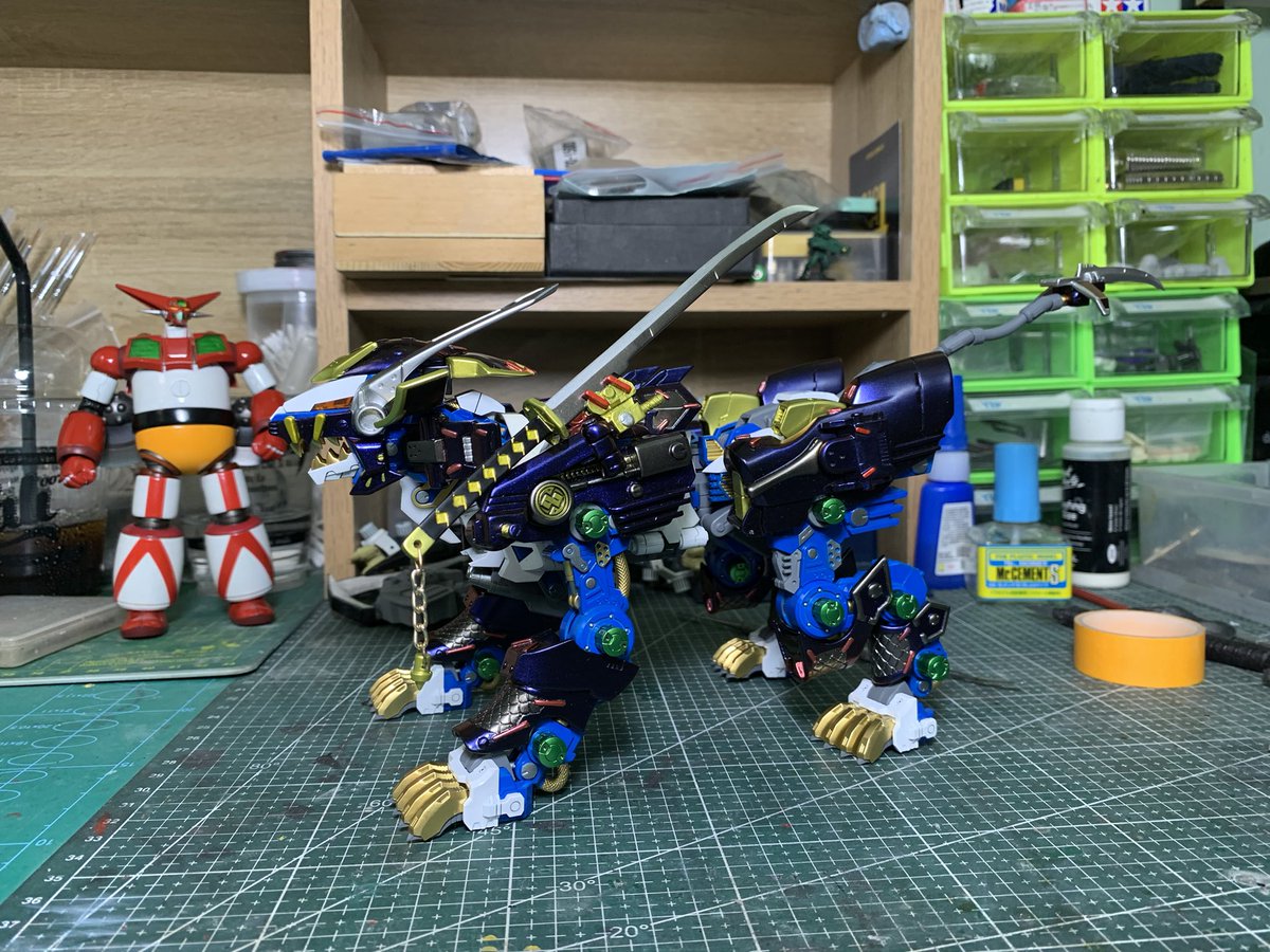 Wuang18's tweet photo. Blue Souga Gusoku Myokoh Armor done. HMM Blue Souga by @lee_datt
#zoids #HMM #ゾイド #zoid #zoidsgeneration #zoidschaoticcentury #zoidsnewcentury #zoidshmm #commissionsopen #painting #zoidscustom #custom #gkmodel #ligerzero #HMMLigerZero #ligerzero #bluesouga #gusokumyokoh https://t.co/pgrf1YOPVa