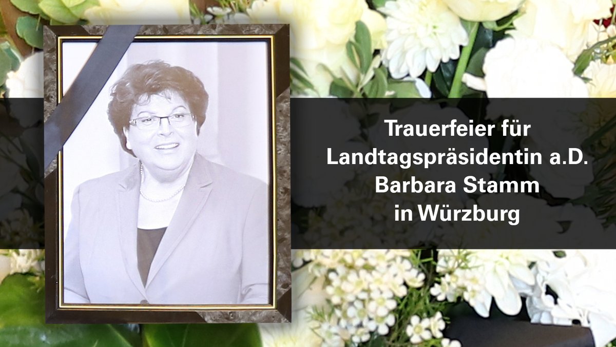 BayStMI's tweet photo. In #Würzburg findet heute ein Trauerstaatsakt für die verstorbene langjährige Landtagspräsidentin Barbara #Stamm statt. Auch Innenminister Joachim #Herrmann und Staatssekretär @_SandroKirchner nehmen daran teil. @BR24 überträgt den Gottesdienst live ab 14 Uhr aus dem Kiliansdom. https://t.co/afhtoIobo2