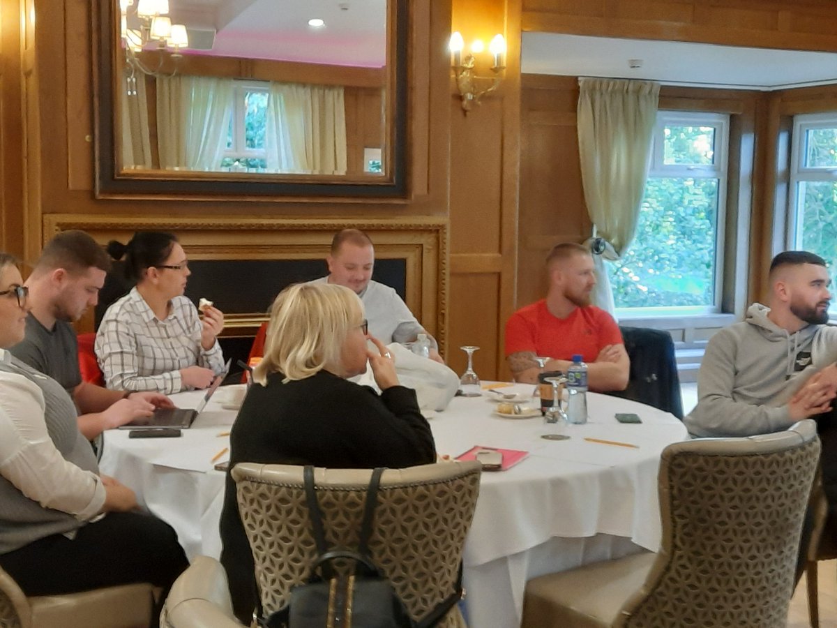 YouthWorkAll's tweet image. Shane from Rhode Island Anti-Violence Unit facilitating training on the theory &amp;amp; application of nonviolence techniques &amp;amp; strategies. An excellent CPD opportunity for staff from our member organisations &amp;amp; other workers across the sectors. 
@eayouthservice
#DevelopingTheWorkforce