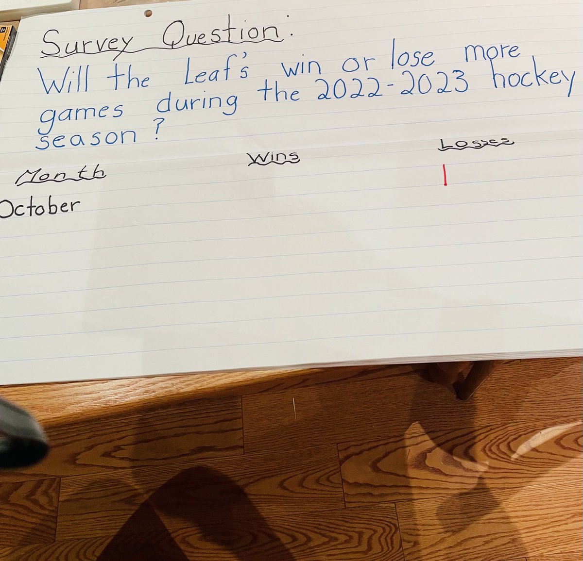 Ss worked hard this week to create their own survey questions. Ss voted on which question to use as a class survey for the next few months.  Ss spelled out each word for our data chart too! Let’s see what happens this season!