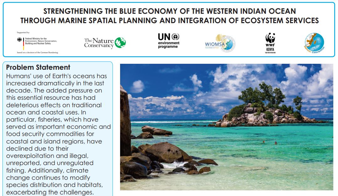 If you want to:
· Understand ongoing Marine Spatial Planning work in WIO region
· Understand country needs &amp; required support
· Fast-track the MSP strategy process &amp; implementation

Catch this #WIOMSA2022 session
Friday 14th October 2022
16.00pm - 17.30pm (CAT) UTC+02:00
Room BR2