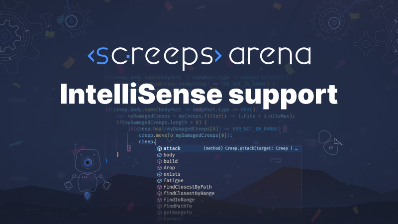 IntelliSense support for Screeps: Arena game API just went live!
store.steampowered.com/news/app/11373…