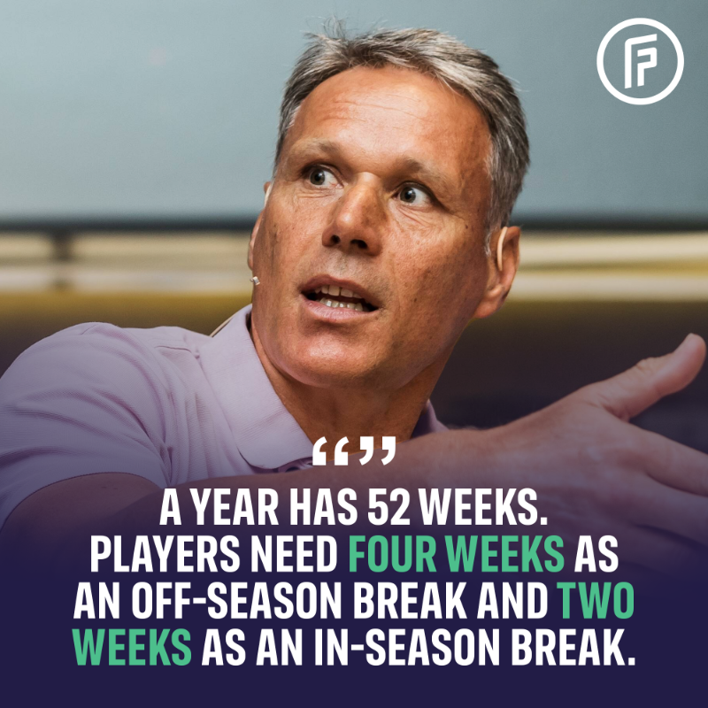 FIFPRO's tweet photo. 🦁 @MarcoVanBasten played his final game aged 28, forced into retirement due to a severe ankle injury. 

Three years since its launch, he reflects on #FIFPRO's #DrakeFootballStudy tracking player health over 10 years.

@TheDrakeFdn | @PushBraces | @MehilainenOy | @AmsterdamUMC