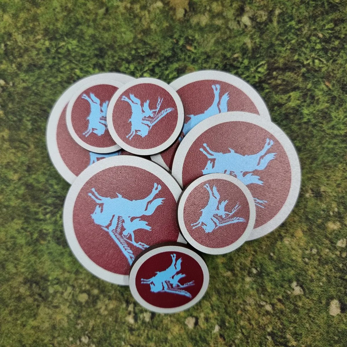 warbases's tweet photo. Now live! We have just added 7 new Full Colour Jump Off and Patrol Markers, designed for @TooFatLardies rule set Chain of Command, to the website. They are available from the following link; https://t.co/eoQpu91fxF https://t.co/PA4r4ouvH1