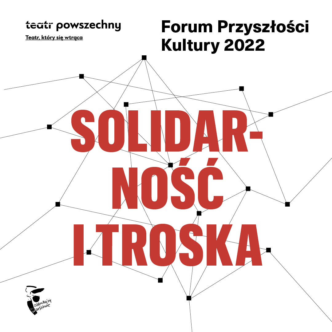 ForumFPK's tweet photo. Forum Przyszłości Kultury 2022 już od dziś do niedzieli włącznie! 
Zapraszamy na dyskusje, spotkania, spektakle i performanse! Aby uczestniczyć w Forum, wystarczy zarejestrować się online na stronie https://t.co/cBgAeMqwig lub kupić bilet na miejscu w kasie biletowej teatru. https://t.co/JeH2wk32sY