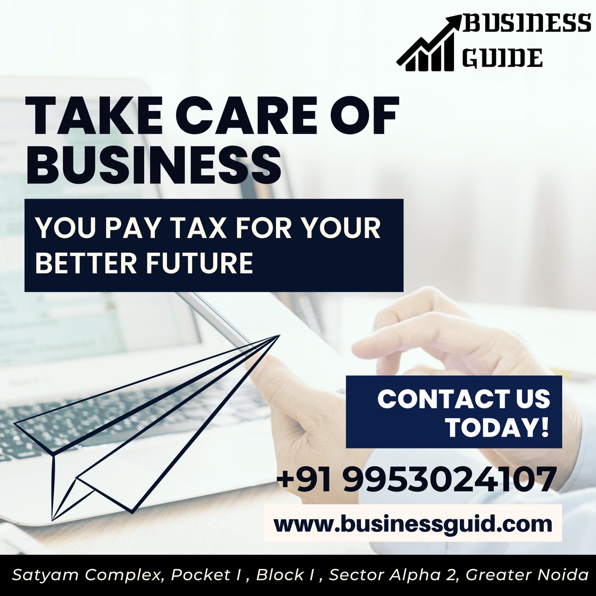 2business_guide's tweet photo. businessguide346
You Pay Your Tax For Your Better Future
https://t.co/ZbFktHOKve
#taxes #tax #taxseason #accounting #business #incometax #smallbusiness #taxpreparer #bookkeeping #taxrefund #finance #accountant #entrepreneur #money #taxreturn https://t.co/TvwRxMvItR