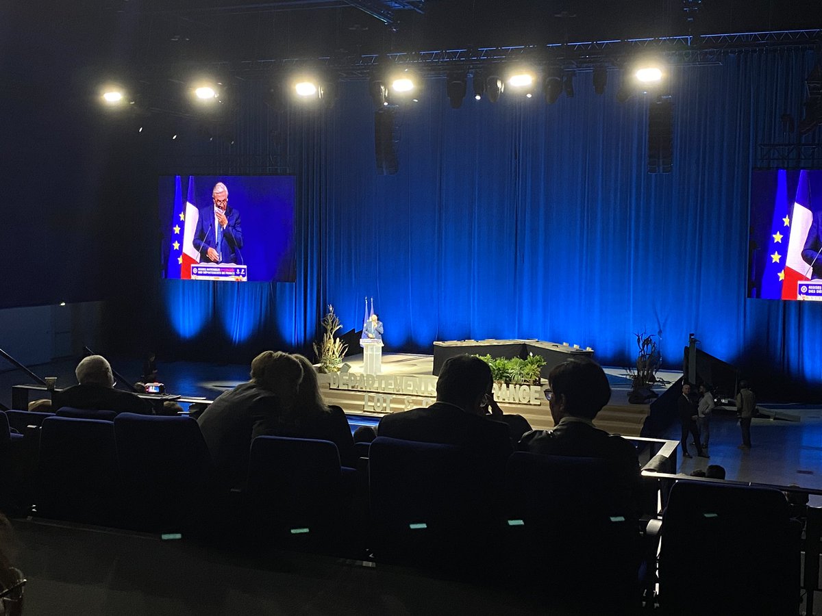 Dumas_Nicolas's tweet photo. #Énergie : « Nous vous demandons un filet de sécurité pour les départements de France », lance @Sauvadet à @Elisabeth_Borne aux #assisesDF à Agen
@BFMParis https://t.co/qW75E1mHGY