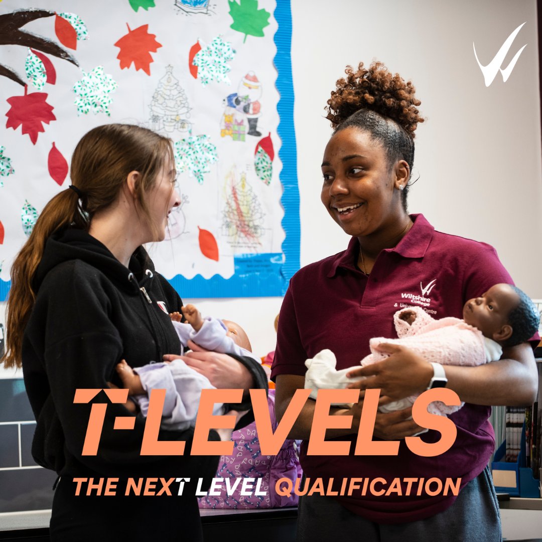 WiltsColl's tweet photo. Did you know, every T Level includes an industry placement?
Next year, our T Level students will complete their placements and get a taste of what a real career is like.
Find out all about our range of T Levels courses here: https://t.co/Q3Vy1ib9U8
#WeAreExperts #TLevelsWeek https://t.co/1T7f4l0c64