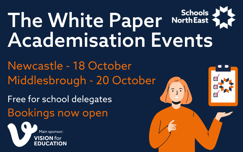 Vision for Education (@visionmbrosec) on Twitter photo We are delighted to be exhibiting at the
@SchoolsNE White Paper Academisation Event on Thursday 20th October at @boro Riverside Stadium. Please come along and see <a href="/Shaun4Education/">Shaun Atkinson</a> and <a href="/CM4education/">Chris Martin</a> <a href="/VisionForEd/">Vision for Education</a> We are delighted to be exhibiting at the
@SchoolsNE White Paper Academisation Event on Thursday 20th October at @boro Riverside Stadium. Please come along and see <a href="/Shaun4Education/">Shaun Atkinson</a> and <a href="/CM4education/">Chris Martin</a> <a href="/VisionForEd/">Vision for Education</a>