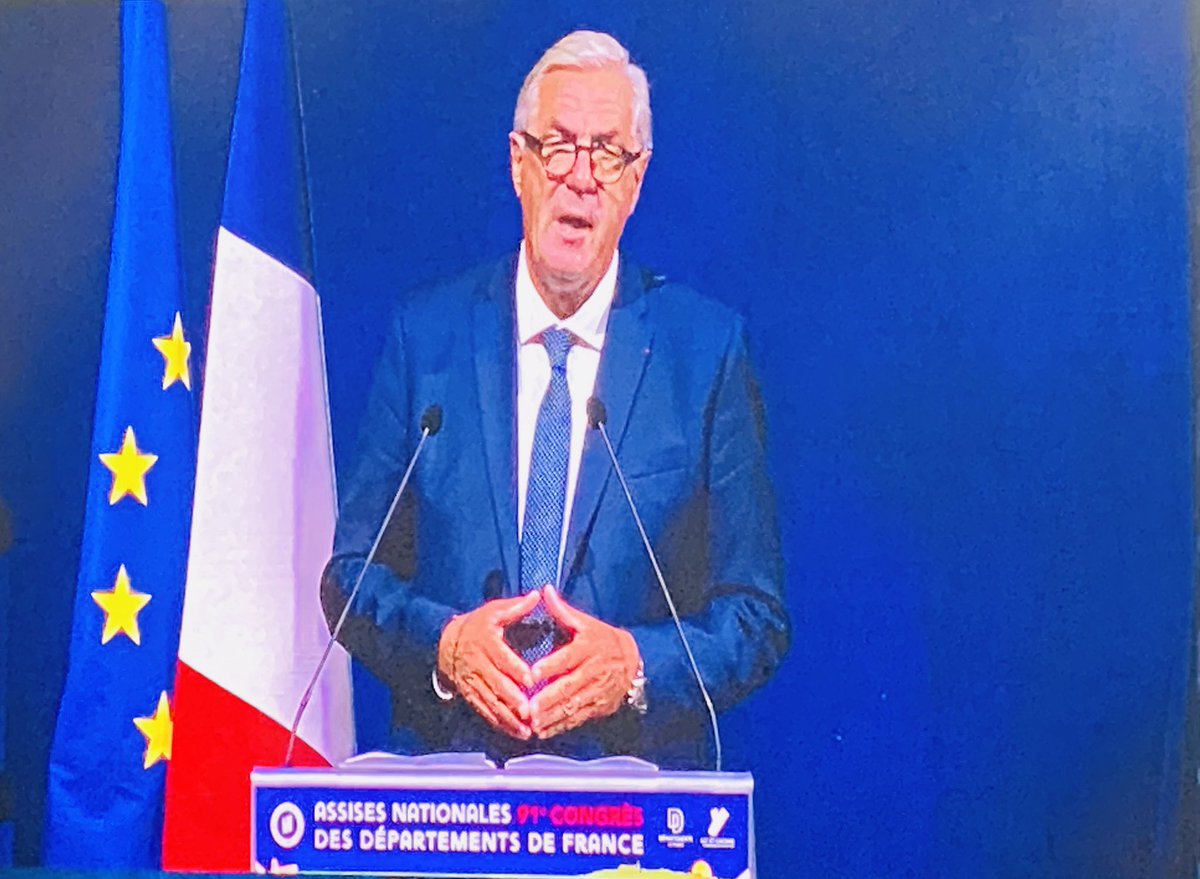 Aymdegouvion's tweet photo. Excellent discours de clôture du président @Sauvadet qui rappelle que les conseillers départementaux sont les élus du peuple dans leur canton….
A méditer en #illeetvilaine 
#ADF2022LG 
#assisesDF https://t.co/mI2n6YiNQ9