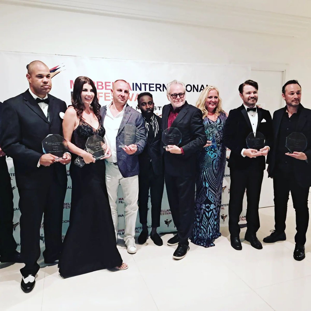 CazDigital1's tweet photo. 🥳 🥂 Congratulations to my amazing client @Nickyfar for winning Best Actress at the Marbella International Film Festival for her leading role in feature 'Not By The Book'.

#movie #film #actress #congratulations #award #talented #nicolefaraday https://t.co/YR14tMsuLq