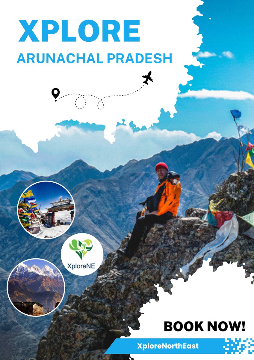 xplore_ne's tweet photo. The mountain are calling!!!!
Gear up and open a new chapter to arunachal.
For enquiries email us as sales.xplorene@gmail.com
Or call 9741052782

#incredibleindia #ArunachalPradesh #travel #explorepage #travelagent #experience #explore #liveyourbestlife #northeastern https://t.co/0NIXnU869U