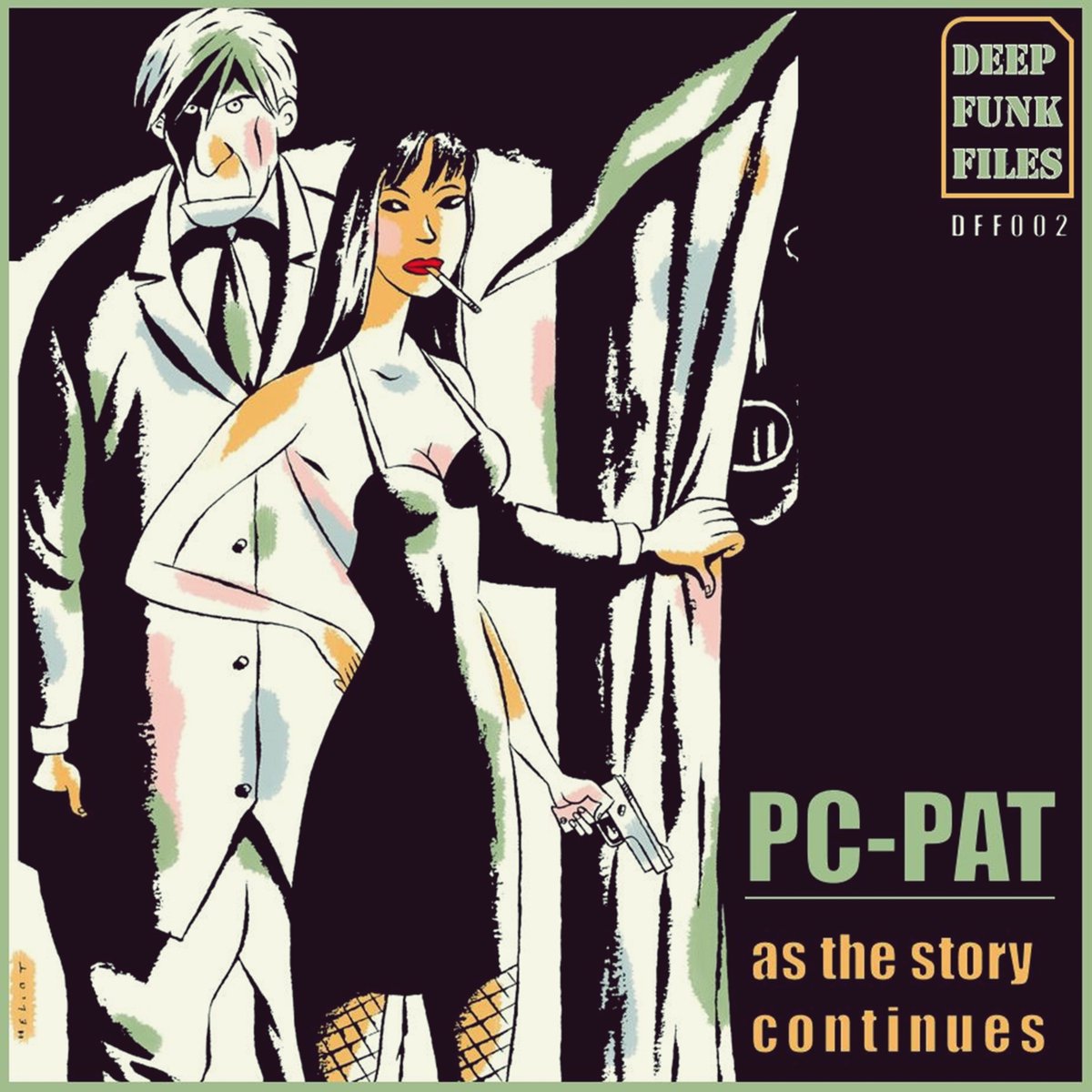 New EP coming soon on my Deep Funk Files Label. (Release Date 11.11.2022)
Very pleased of the artwork from my cousin Eric Heliot. heliot-graphie.blogspot.com