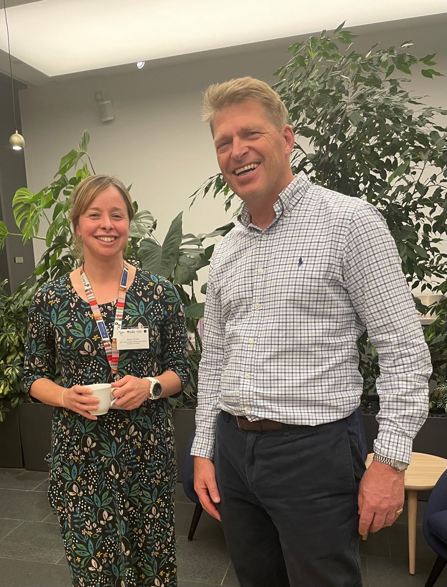 Great to meet Dr Becky Carlyle at the @alzheimersresearchuk event in Oxford this week. Exciting to hear about all she is working on and the projects for research over the coming years. #alzheimercare #dementiaawareness #homecareagency
