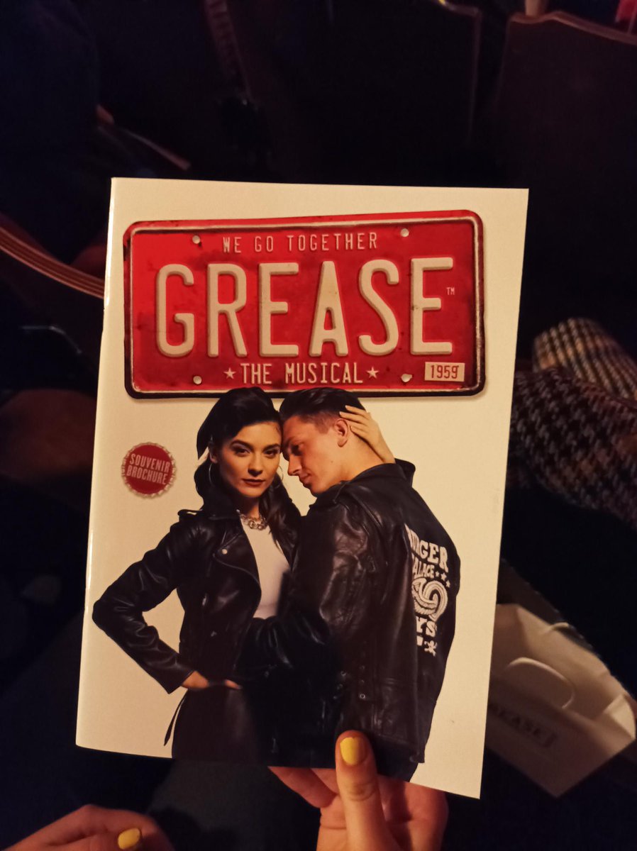 GoldingtonAcad's tweet photo. Our students had a great day yesterday when we took them to watch ‘Grease’ at The Dominion Theatre in London. It was a fantastic performance and the students were a credit to the school. A big bonus was bumping into @MichaelRosenYes! https://t.co/onpruQ8jOJ