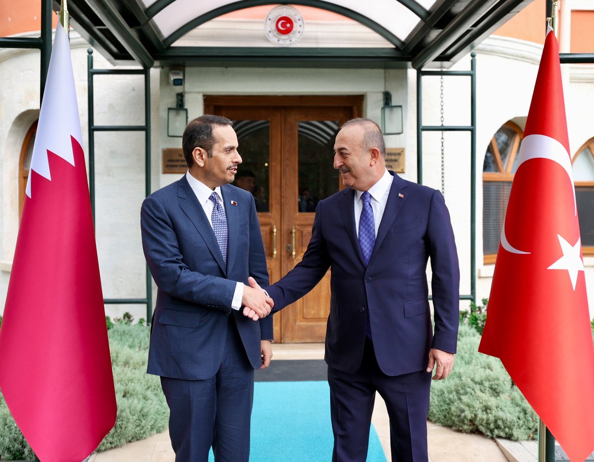 menaaffairscom's tweet photo. 🔴 BREAKING | Ministerial meeting of #Turkish-#Qatari Supreme Strategic Committee takes place in Istanbul. https://t.co/PTIl2w9T7p