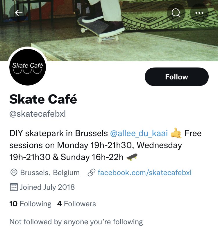 Skate fam we need your help! Our old email has been deactivated and we can’t enter our account anymore. Can you report the profile <a href="/skatecafebxl/">Skate Café</a> and help us getting the @ back? (or at least help us avoid a double profile) Thx 👊🛹💚