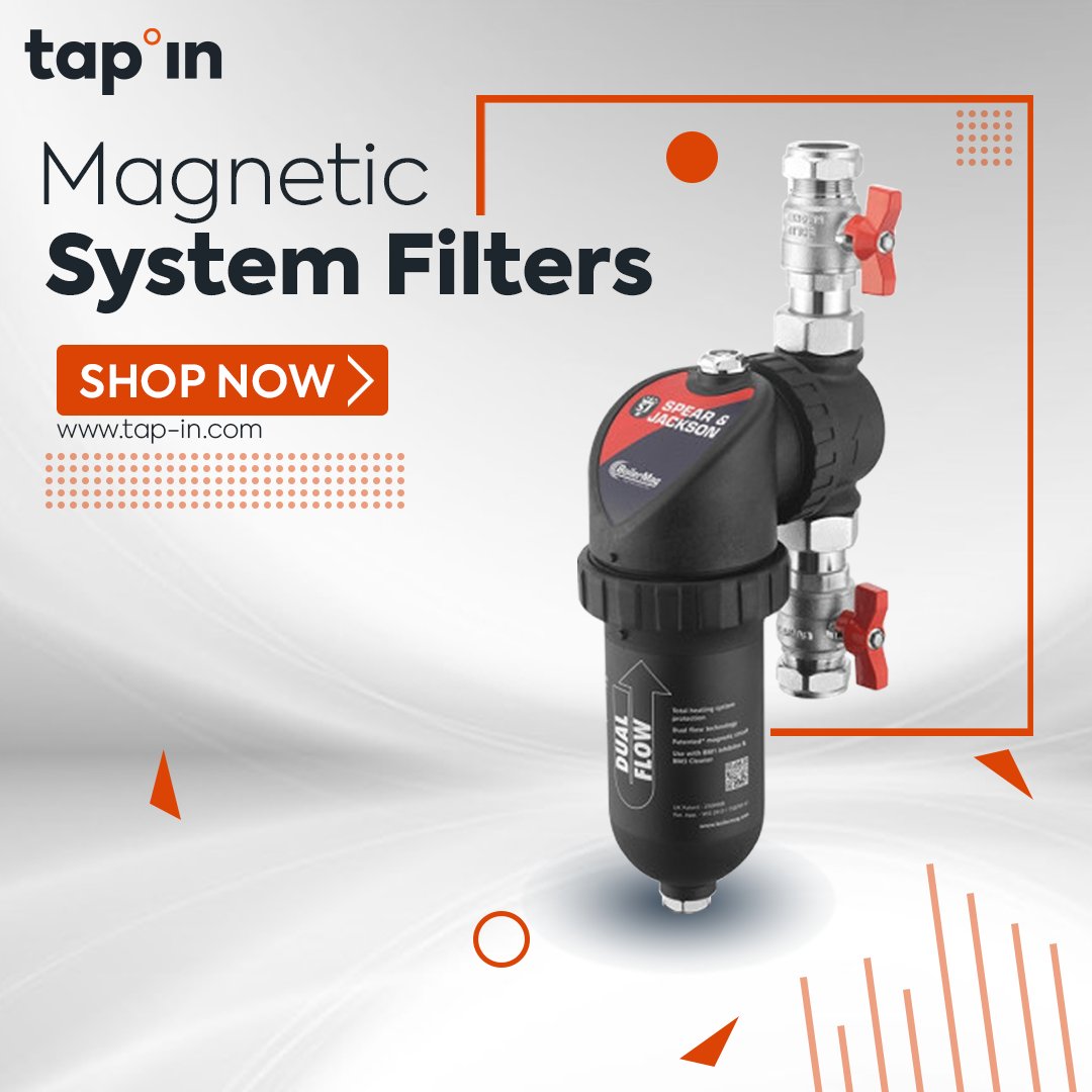 A magnetic system filter is one of the best investments you can make to ensure you central heating runs at peak efficiency this winter.

All available both in store & online bit.ly/3MbZNGD

#heating #efficientheating #costofliving #energycrisis