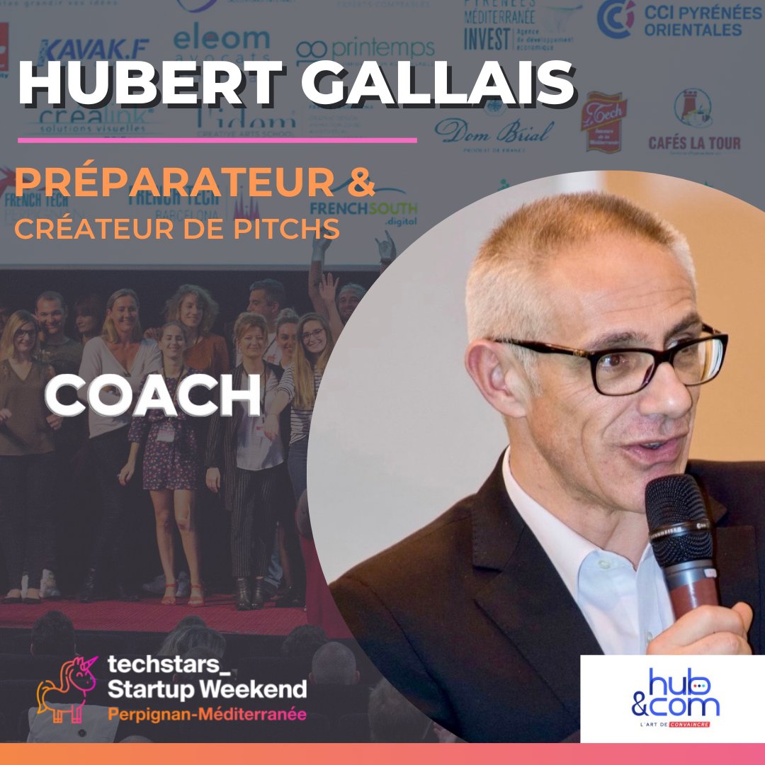 [SUPER COACHS #SWPERPI💪]

🔎Aujourd'hui on vous présente, Lucas Piquet, Pascal Guedj et Hubert Gallais nos super coachs #SWPerpi.

🦄 Ils vous donnent rendez-vous les 14, 15, 16 octobre à la Cité Digitale du Soler pour créer votre startup en 54 heures top chrono !