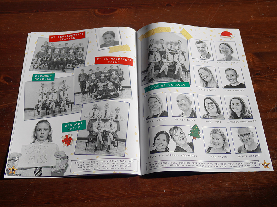 Genie_Creative's tweet photo. Recently I produced the show programme for #Nativity the musical for @EllesmereMTC 
Great family fun on stage at the Montgomery Theatre, #Sheffield.
Ticket info here: https://t.co/1PAHqOAA55 https://t.co/zFCXY9b8B6