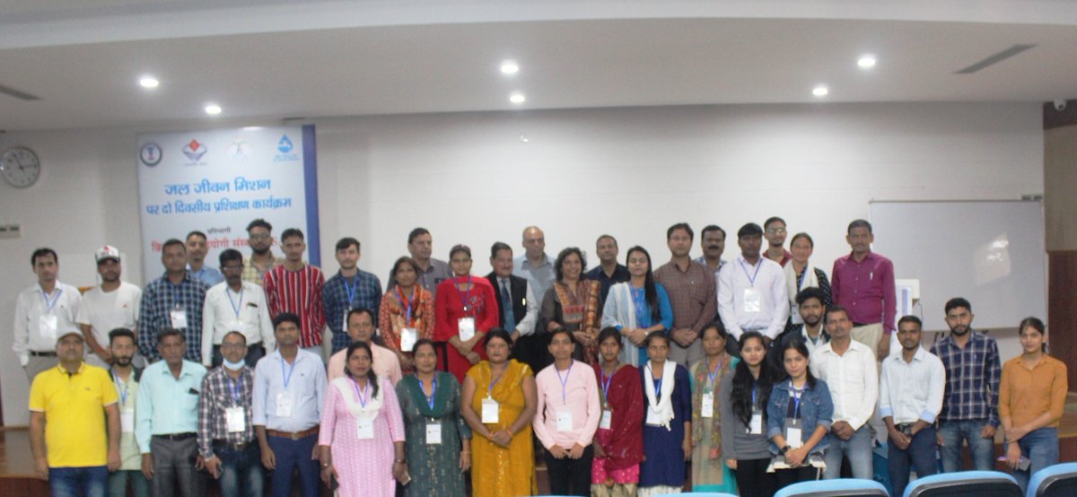 Rdi_Hiht's tweet image. #JalJeevanMission #HarGharJal #KnowledgeResource #PMOIndia #MinistryofJalShakti #SWSM #DWSD #SRHU