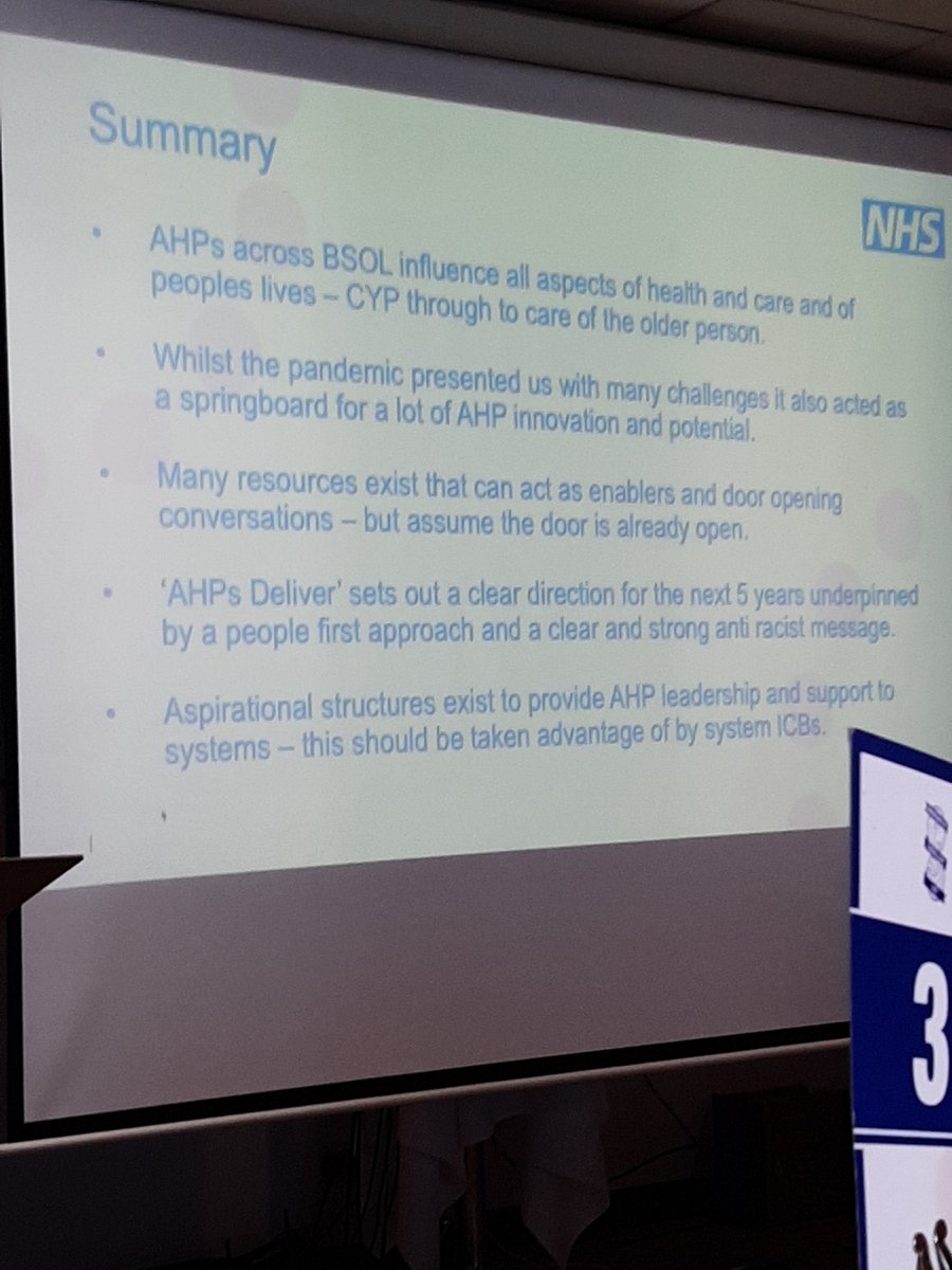 pennyandersonpt's tweet photo. Hearing from @GBigNHS & @uhbcno the door is open for #ahps #walkthroughit @BSOLAHPsDay @MidlandsAhps @bhamcommunity https://t.co/l51Gug9pPB