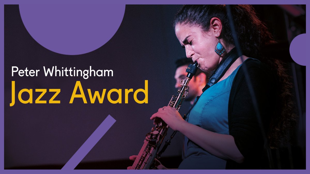Applications for the Peter Whittingham Jazz Award close on Monday, which means you still have this weekend to work on your application. Apply now! 🔗bit.ly/3gcmK0I